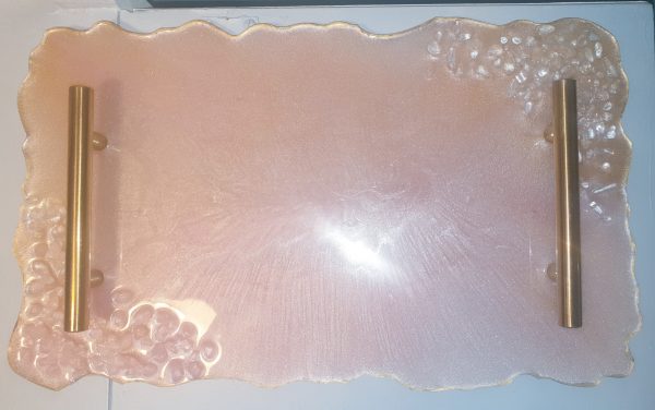 rose quartz tray